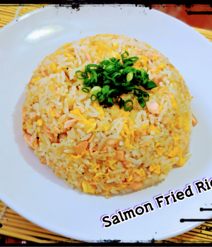 Salmon Fried Rice Hachi Kichi